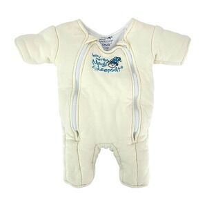 Baby Merlin's Magic Sleepsuit Yellow Cotton 3-6 Months Small